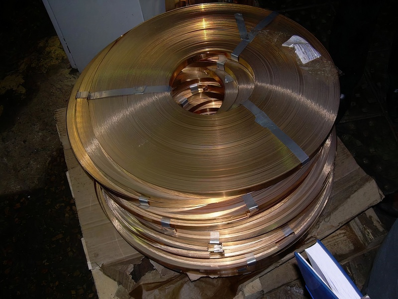 Биметаллическая лента 2,5 мм 60 мм 75ГНД ГОСТ 10533-86