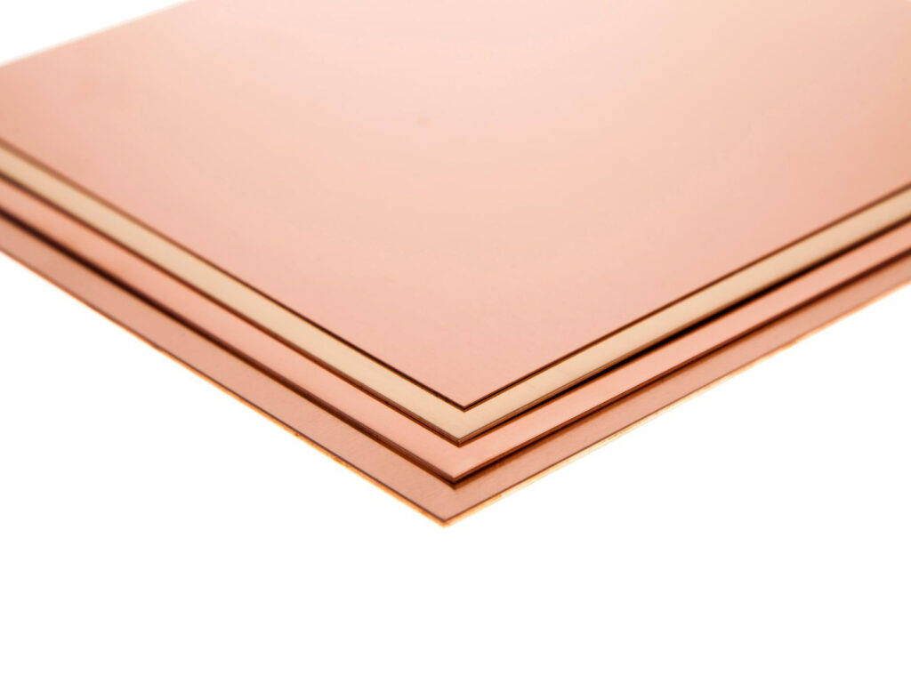 Бронзовый лист 0.8 мм 600 мм 600 мм БрАЖМц10-3-2 ГОСТ 613-79