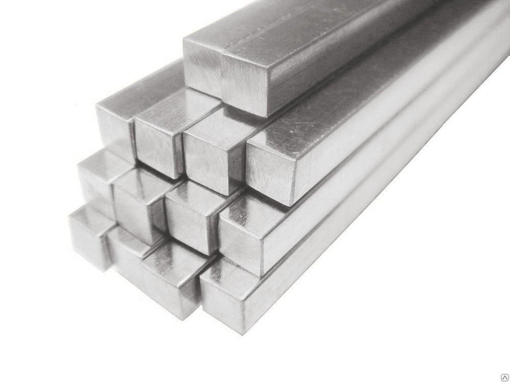 Дюралевые квадраты 14 мм 14 мм Д1 ГОСТ 21488-97