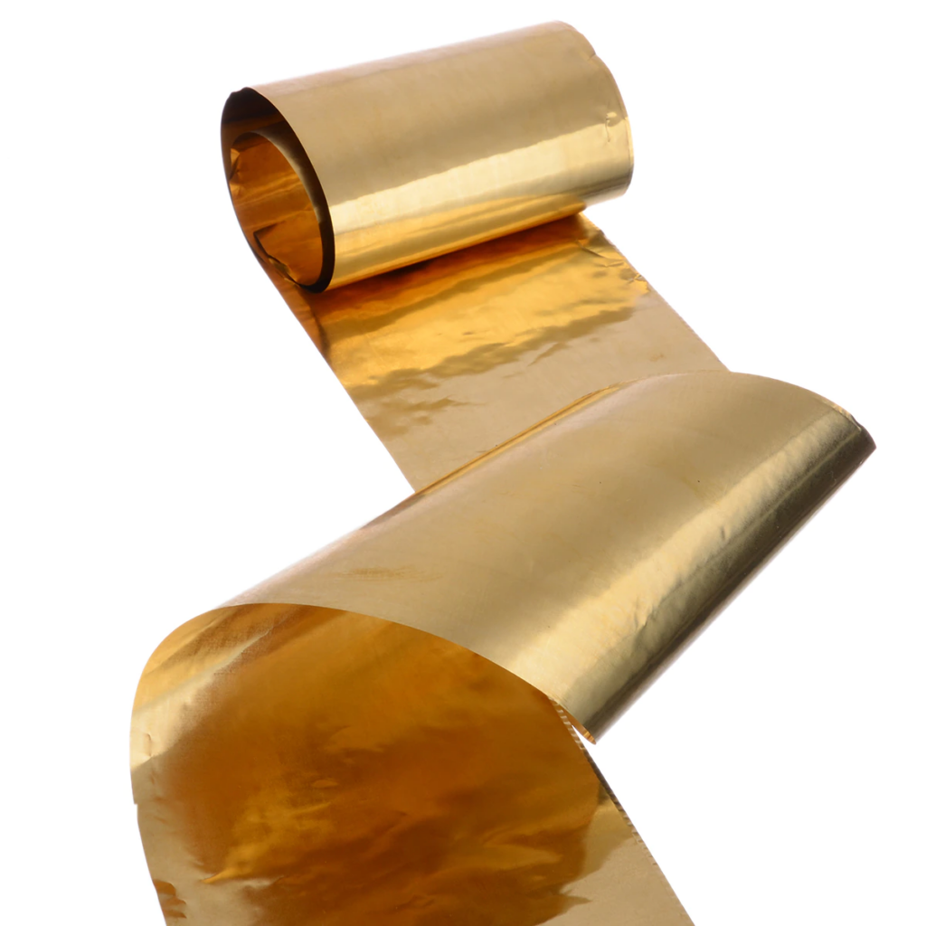 Фольга из золота 0.06 мм 3л 99.9 ГОСТ 24552-2014