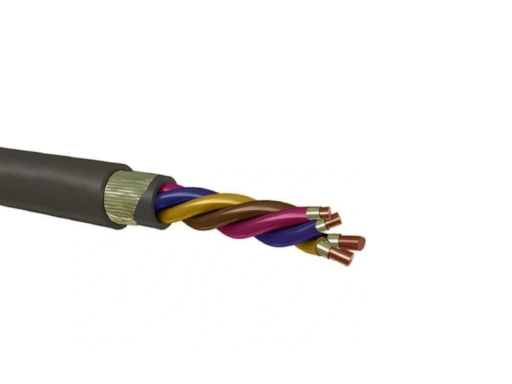 Кабель и провод геофизический 2 0,35 мм2 медь ПМТЭО