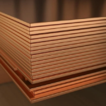 Лист из меди горячекатаный 0.4 мм 600 мм 1500 мм М1ф ГОСТ 1173-2006