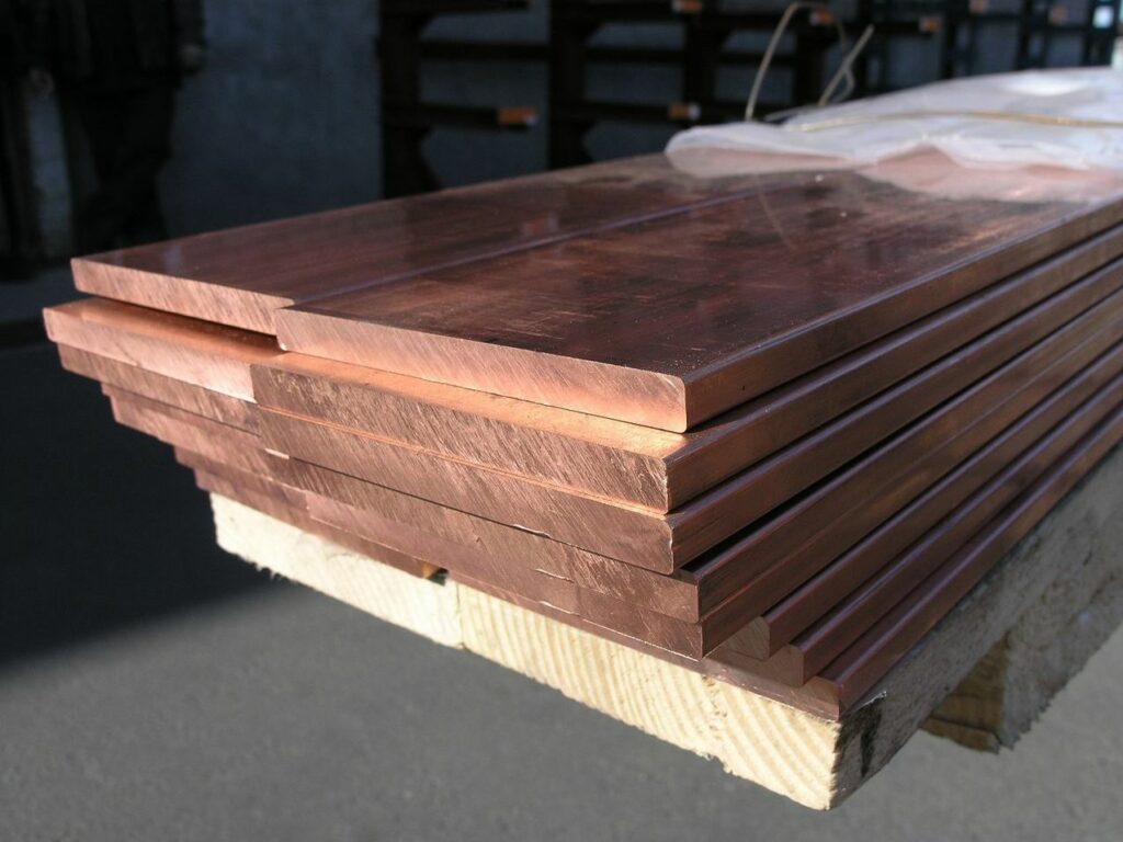 Медная полоса 1,6 мм М1 ГОСТ 1173-2006