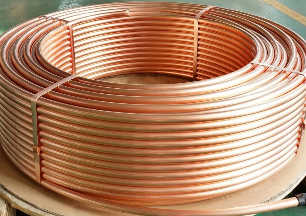 Медная труба для кондиционеров 9.52 0.35 мм МОБ ГОСТ 617-2006