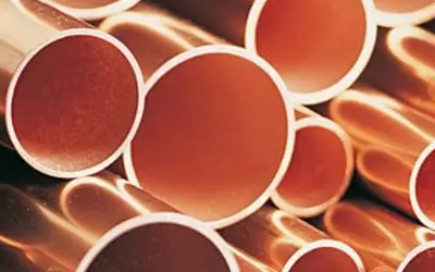 Медная труба холодильного оборудования 25 мм 2 мм CW024A ASTM B280