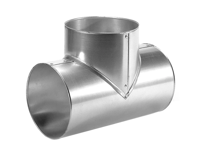 Тройник алюминиевого кожуха 555 мм