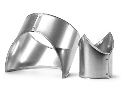 Врезка алюминиевого кожуха 1110 мм